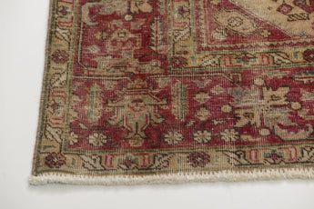 Vintage Oriental handknuten rug by Orientmattor, 282x190 cm, featuring intricate patterns and rich colors.