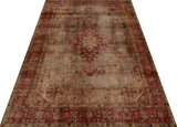 Vintage Oriental handknuten matta from Orientmattor, 282x190 cm with intricate patterns and rich colors.