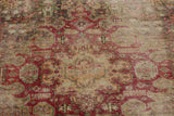 Vintage Oriental handknuten matta from Orientmattor, 282x190 cm, featuring intricate patterns and rich colors.