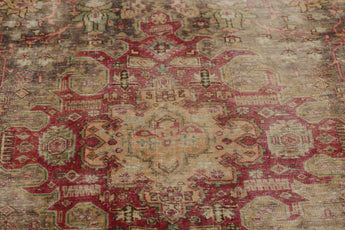 Vintage Oriental handknuten matta from Orientmattor, 282x190 cm, featuring intricate patterns and rich colors.