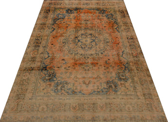 Vintage Oriental handknuten matta from Orientmattor, 290x182 cm, featuring intricate traditional patterns.