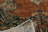Large vintage Oriental handwoven rug measuring 360x267 cm from Orientmattor with intricate traditional patterns.