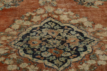 Vintage Oriental handwoven rug by Orientmattor, 360 x 267 cm, featuring intricate patterns and rich colors.