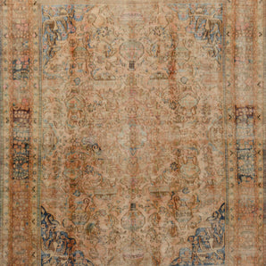 Vintage Oriental handknuten matta from Orientmattor, 362 x 282 cm, detailed pattern with rich colors and intricate design.