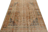 Vintage Oriental handwoven rug from Orientmattor, 362x282 cm, showcasing intricate patterns and rich colors in the image.