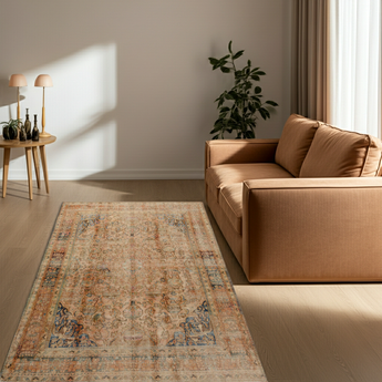 Vintage Oriental handwoven rug by Orientmattor, 362 x 282 cm with intricate patterns and rich colors.