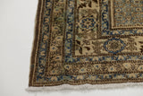 Vintage Oriental handwoven rug from Orientmattor, 370x310 cm, with intricate patterns and rich colors.