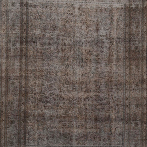 Vintage Oriental handknuten matta by Orientmattor, measuring 383 x 293 cm, with intricate traditional patterns.