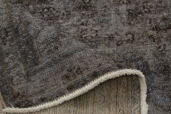 Vintage Orientmattor handknuten oriental rug, 383 x 293 cm, with intricate patterns and rich colors, showcasing craftsmanship.