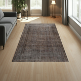 Vintage Oriental handwoven rug from Orientmattor, 383 x 293 cm, intricate patterns and rich colors.