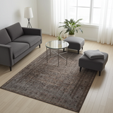 Vintage Oriental handwoven rug from Orientmattor, 383 x 293 cm with intricate patterns and rich textures.