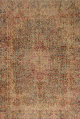 Vintage Oriental handwoven rug from Orientmattor, 390x262 cm with intricate patterns and rich colors.