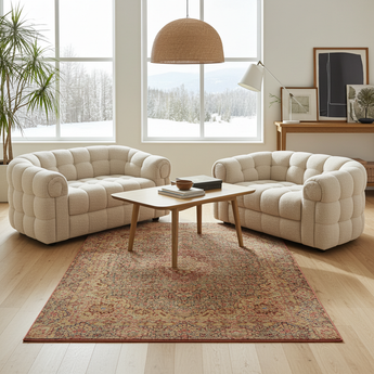 Vintage Oriental handwoven rug from Orientmattor, 390x262 cm, featuring intricate traditional patterns and rich colors.