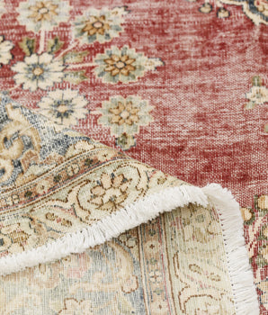 Vintage Oriental handknuten rug by Orientmattor, 423 x 277 cm, featuring intricate patterns and rich colors.