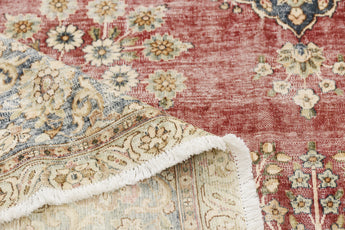 Vintage Oriental handknuten rug by Orientmattor, 423 x 277 cm, featuring intricate patterns and rich colors.
