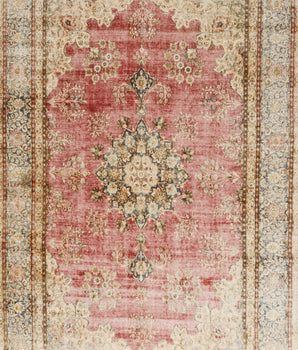 Vintage Orientmattor handwoven oriental rug, 423x277 cm with intricate traditional patterns and rich colors.