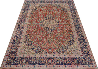 Vintage Orientmattor handknuten oriental rug measuring 467x340 cm with intricate patterns and warm colors.