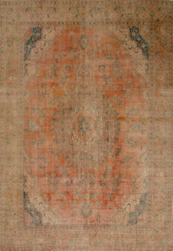 Vintage Oriental handknuten matta from Orientmattor, 476 x 328 cm with intricate patterns and rich colors.