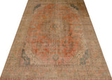 Vintage Oriental handwoven rug from Orientmattor, 476 x 328 cm, featuring intricate patterns and classic design.