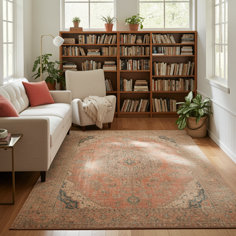 Vintage Orientmattor handknuten oriental rug, 476x328 cm with intricate traditional patterns and rich colors.