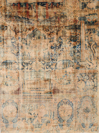 Handknuten Matta Vintage Persian 289 x 210 cm Nr. 65062 - Orientmattor