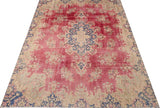 Vintage Persian handwoven rug by Orientmattor, 326x246 cm, with intricate traditional patterns and rich colors.