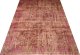 Vintage Persian handknuten matta from Orientmattor, 362 x 265 cm, featuring intricate traditional patterns and rich colors.