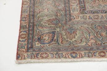 Vintage Persian handknuten matta by Orientmattor, 370x276 cm, featuring intricate traditional patterns and rich colors.