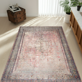 Vintage Persian handwoven rug from Orientmattor, 370 x 276 cm with intricate traditional patterns.
