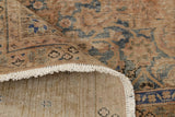 Vintage Persian handwoven rug from Orientmattor, 378x285 cm, intricate patterns and rich colors, classic decorative floor covering