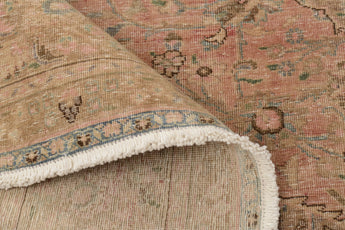 Vintage Persian handknuten matta by Orientmattor, 380x286 cm, featuring intricate traditional patterns.