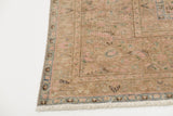 Vintage Persian handknuten matta by Orientmattor, 380x286 cm, with intricate traditional patterns and rich colors.