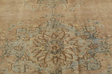 Vintage Persian handknuten matta from Orientmattor, 382 x 291 cm, featuring intricate traditional patterns and rich colors.