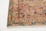 Vintage Persian handwoven rug by Orientmattor, 393 x 295 cm, featuring intricate traditional patterns and rich colors.