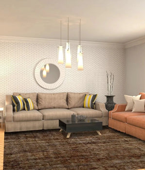 Vintage Orientmattor 60981 rug with intricate patterns and warm colors, displayed in a well-lit setting.