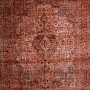 Vintage Orientmattor rug 63183 featuring intricate patterns and warm colors on a textured background.