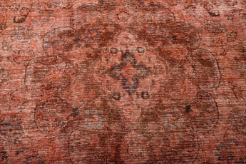 Orientmattor Vintage 63183 rug featuring intricate patterns and warm colors on a textured background.