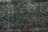 Vintage Orientmattor 64286 rug featuring intricate patterns and rich colors on a textured surface.