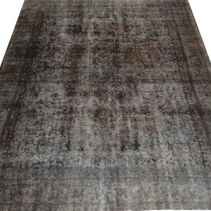 Vintage Orientmattor 64343 rug with intricate patterns in warm colors, showcasing detailed craftsmanship and traditional design.
