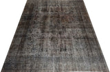 Vintage Orientmattor 64343 rug with intricate patterns in warm colors, showcasing detailed craftsmanship and traditional design.
