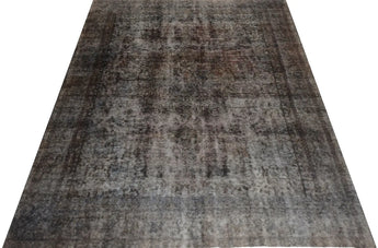 Vintage Orientmattor 64343 rug with intricate patterns in warm colors, showcasing detailed craftsmanship and traditional design.