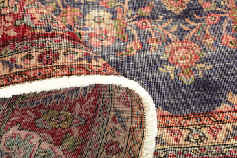 Vintage Orientmattor 64380 rug with intricate patterns and earthy tones, showcasing a classic design on a neutral background.
