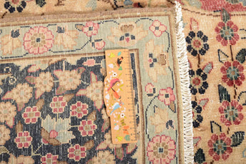 Vintage Orientmattor 64394 rug with intricate patterns and warm colors, showcasing traditional craftsmanship and detailed textile design.