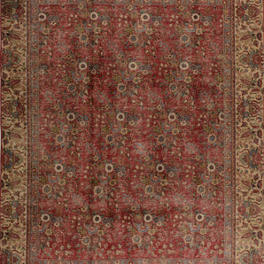 Vintage Orientmattor 64413 rug with intricate patterns and rich colors, showcasing traditional craftsmanship.