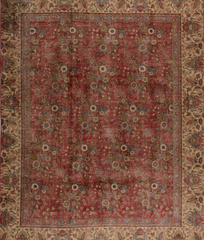 Vintage Orientmattor 64413 rug with intricate patterns and rich colors, showcasing traditional craftsmanship.