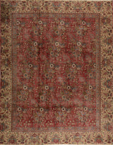 Vintage Orientmattor 64413 rug with intricate patterns and rich colors, showcasing traditional craftsmanship.