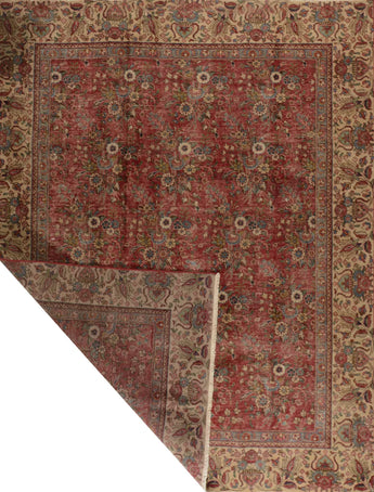 Vintage Orientmattor Vintage 64413 rug with intricate patterns and warm colors, showcasing traditional craftsmanship.