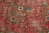 Vintage Orientmattor 64413 rug with intricate patterns and warm colors, showcasing traditional craftsmanship and detailed design.
