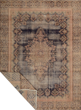 Vintage Orientmattor 64459 rug with intricate patterns and warm colors, displayed in a well-lit setting.