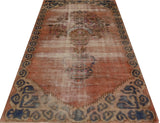 Vintage Orientmattor 64469 rug with intricate patterns and rich colors, showcasing traditional craftsmanship and detailed design.